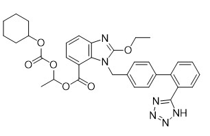 Candesartan Cilexetil CAS 145040-37-5 intermédiaires C33H34N6O6 d'api de la pureté 99%