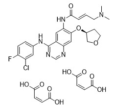 Pureté jaune-clair 99% C32H33ClFN5O11 de poudre d'Afatinib Dimaleate CAS No 850140-73-7