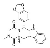 APIs Intermédiaires Cialis CAS n°171596-29-5 Poudre blanche Purification à 99% C22H19N3O4