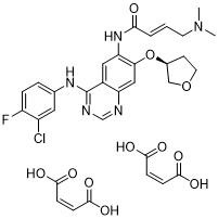 Poudre jaune-clair C32H33ClFN5O11 d'Afatinib Dimaleate CAS No 850140-73-7