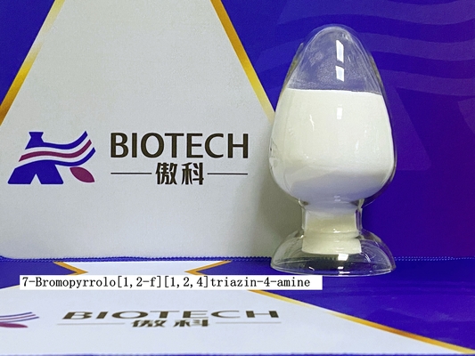 Api Intermediates7-Bromopyrrolo [1,2-f] [1,2,4] triazin-4-amine CAS No 937046-98-5 pour la pureté jaune 95% de poudre de Remdesivir