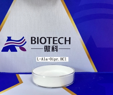 Poudre blanche L isopropyle Ester Hydrochloride CAS 62062-65-1 de TFA d'alanine
