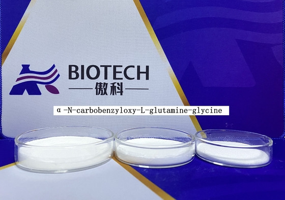 α N Carbobenzyloxy L poudre blanche de la glycine Z Glu Gly OH CAS 6610-42-0 de glutamine 	Polypeptides à chaîne courte
