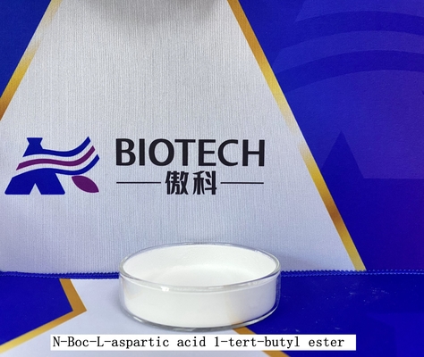 Boc-asp-OtBu CAS No 34582-32-6 pour la pureté blanche 99% de poudre de dérivés d'acides aminés
