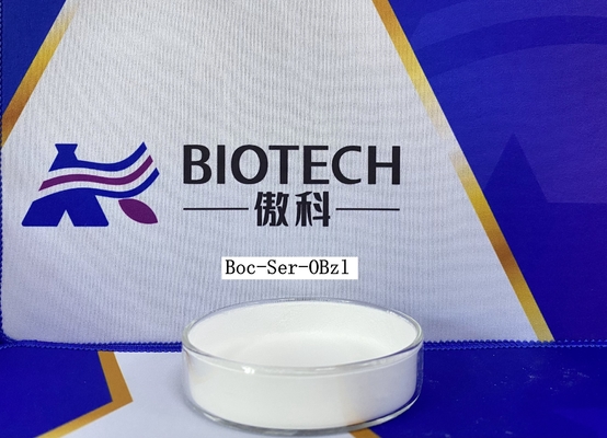 Boc-Ser-OBzl CAS No 59524-02-6 pour la pureté blanche 98% de poudre de dérivés d'acides aminés