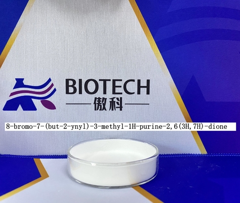 Intermédiaires 8-Bromo-3-methyl-3,7-dihydropurine-2,6-dione CAS No d'api. 93703-24-3 poudre blanche cassée 99%