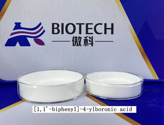 [1,1' - diphényle] - 4-Ylboronic CAS acide 5122-94-1 produits chimiques électroniques de la pureté 98%