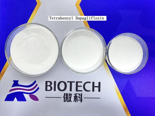 Poudre blanche C49H49ClO6 de Tetrabenzyl Dapagliflozin CAS 2001088-28-2 	Additifs sains
