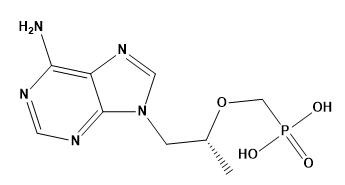 Intermédiaires Tenofovir CAS No d'api. 147127-20-6 pureté solide cristalline blanche 98%