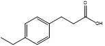 pureté hétérocyclique acide 98% de CAS 64740-36-9 de composé de 3 (4-Ethylphenyl) Propanoic