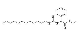 Éthyl 2-(((dodécylthio)carbonothioyl)thio)-2-phénylacétate N° CAS 1079398-19-8 Pureté 95%