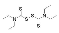 No. 97-77-8 C10H20N2S4 pureté 95% de disulfure de tétraéthylthiurame CAS de chélate de chromatographie en métal