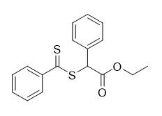 1-Ethoxycarbonyl-1-phenylmethyl Benzodithioate CAS No. 1150308-13-6 C17H16O2S2 Poudre rouge rouge clair