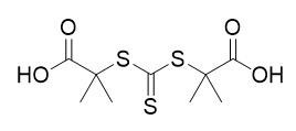 2,2'-(Thiocarbonylbis(Sulfanediyl))Bis(acide 2-méthylpropanoïque) N° CAS 355120-40-0 C9H14O4S3 poudre jaune