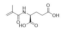 Chromatographie de chélate de métal Acide méthacryloyl-L-glutamique CAS 34373-07-4 Pureté 95%