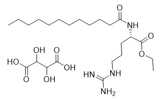 Additifs alimentaires d'agent bactériostatique de tartrate d'ester éthylique d'arginine de N Alpha Lauroyl