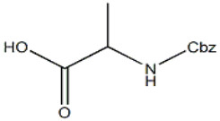 Dérivés d'acides aminés N-[(Benzyloxy)carbonyl]-L-alanine CAS. 1142-20-7 Poudre Blanche Pureté 98%