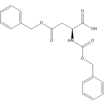Pureté 98% CAS 3479-47-8 Z-Asp (OBzl) - OH de dérivés d'acide aminé C19H19NO6