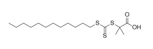 Réactif 2-Dodecylsulfanylcarbothioylsulfanyl-2-Methylpropanoic CAS No acide de RADEAU. 461642-78-4 C17H32O2S3