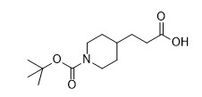 CAS 154775-43-6 Produits chimiques personnalisés 3-[1-(Tert-Butoxycarbonyl)Piperidine-4-Yl]acide propanique