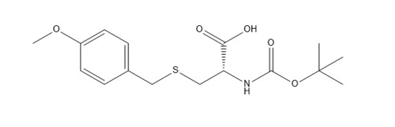 CAS No .58290-35-0 dérivé d'acide aminé 98% Boc-S-4-methoxybenzyl-D-cysteine