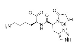 Additifs cosmétiques GHK-Cu CAS n° 89030-95-5 Poudre bleue