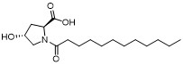 Lauroyl-4-hydroxy-proline n° CAS 135777-18-3