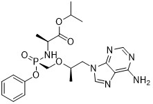 Tenofovir Alafénamide 379270-37-8 Intermédiaires des IPA