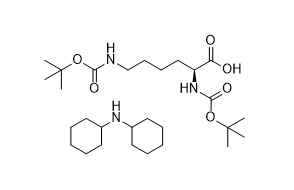 Boc-Lys (Boc) - OH.DCHA CAS No 15098-69-8 pour la pureté blanche 99% de poudre de dérivés d'acides aminés