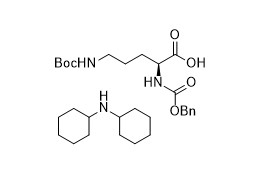 Nα Z Nδ Boc L sel Z Orn Boc OH DCHA CAS No d'ammonium de Dicyclohexyl d'ornithine 13665-13-9