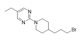 COA Produits chimiques personnalisés C14H22BrN3 2 4 3 Bromopropyl pipéridine 1 Yl 5 Éthylpyrimidine