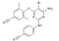 Pureté 99% Etravirine CAS No 269055-15-4 intermédiaires blanches ou comme blanche d'api de poudre