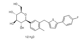 Pureté 99% Canagliflozin Hemihydrate CAS No 928672-86-0 intermédiaires cristallines blanches d'api de poudre