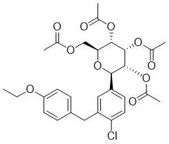 (2R, 3R, 4R, 5S, 6S) - 2 (Acetoxymethyl) - 6 (4-Chloro-3- (4-Ethoxybenz CAS No 461432-25-7 intermédiaires d'api
