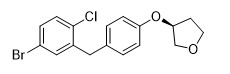 (3S) - 3 [4 [(5-Bromo-2-Chlorophenyl) Méthyle] phénoxy] poudre blanche de la pureté 98% de tétrahydrofurane 	Intermédiaires d'api