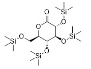 2,3,4,6-Tetrakis-O-Trimethylsilyl-D-Gluconolactone CAS 32384-65-9 sans couleur aux intermédiaires liquides jaune-clair d'api