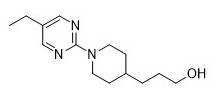 3-(1-(5-Éthylpyrimidine-2-Yl)Piperidine-4-Yl)Propane-1-Ol CAS 1046815-82-0 Poudre 98%