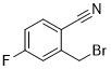 Bromure CAS No des intermédiaires 2-Cyano-5-fluorobenzyl d'api. 421552-12-7 pureté solide comme blanche 98% C8H5BrFN