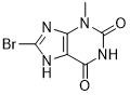 Intermédiaires 8-Bromo-3-methyl-3,7-dihydropurine-2,6-dione CAS No d'api. 93703-24-3 poudre blanche cassée 99%