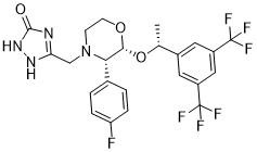 Pureté cristalline blanche 99% de la poudre C23H21F7N4O3 d'Aprepitant CAS No 170729-80-3 d'intermédiaires d'api