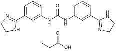 Pureté 99% de CAS 55750-06-6 de dipropionate d'Imidocarb blanc ou Gray White Crystalline Powder C22H26N6O3