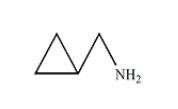 Composé hétérocyclique CAS No d'Aminomethylcyclopropane. 2516-47-4 liquide légèrement jaune sans couleur clair