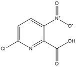pureté hétérocyclique acide 98% de CAS 1204400-58-7 du composé 6-Chloro-3-Nitropyridine-2-Carboxylic