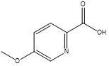 Composé hétérocyclique de l'acide 5-O-méthyl-pyridine-2-carboxylique CAS 29082-92-6 Pureté 98%