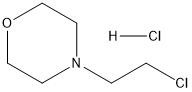 APIs Intermédiaires 4- ((2-chloréthyl) morpholine hydrochlorure CAS no.3647-69-6 Poudre cristalline blanche à beige 98%