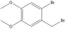 Bromure CAS No des intermédiaires 2-Bromo-4,5-Dimethoxybenzyl d'api. 53207-00-4 pureté 98%