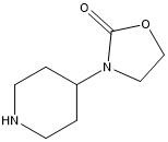 3- ((Piperidine-4-YL) Oxazolidine-2-One APIs Intermédiaires CAS 164518-96-1 Solides jaune clair
