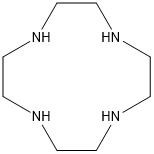 1,4,7,10-Tetraazacyclododecane Intermédiaires API CAS 294-90-6 Pureté 98% C8H20N4