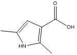 API d'acide 2,5-diméthyl-1H-pyrrole-3-carboxylique Intermédiaires 57338-76-8 Pureté 98 %