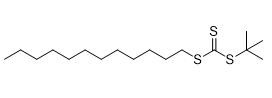 Chromatographie sur chélate de métal Carbonotrithioate de tert-butyldodécyle CAS No：1186022-26-3 C17H34S3 95%